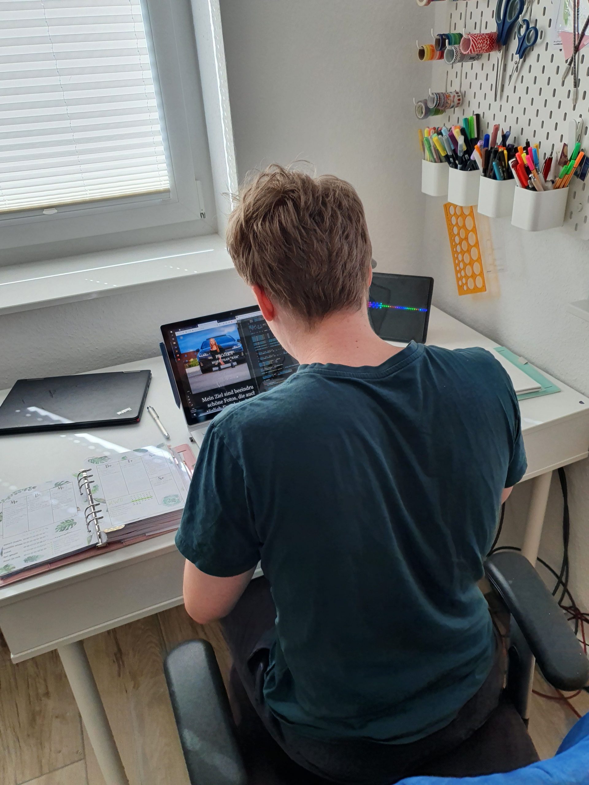 Die Entstehung von ice-pixel.de